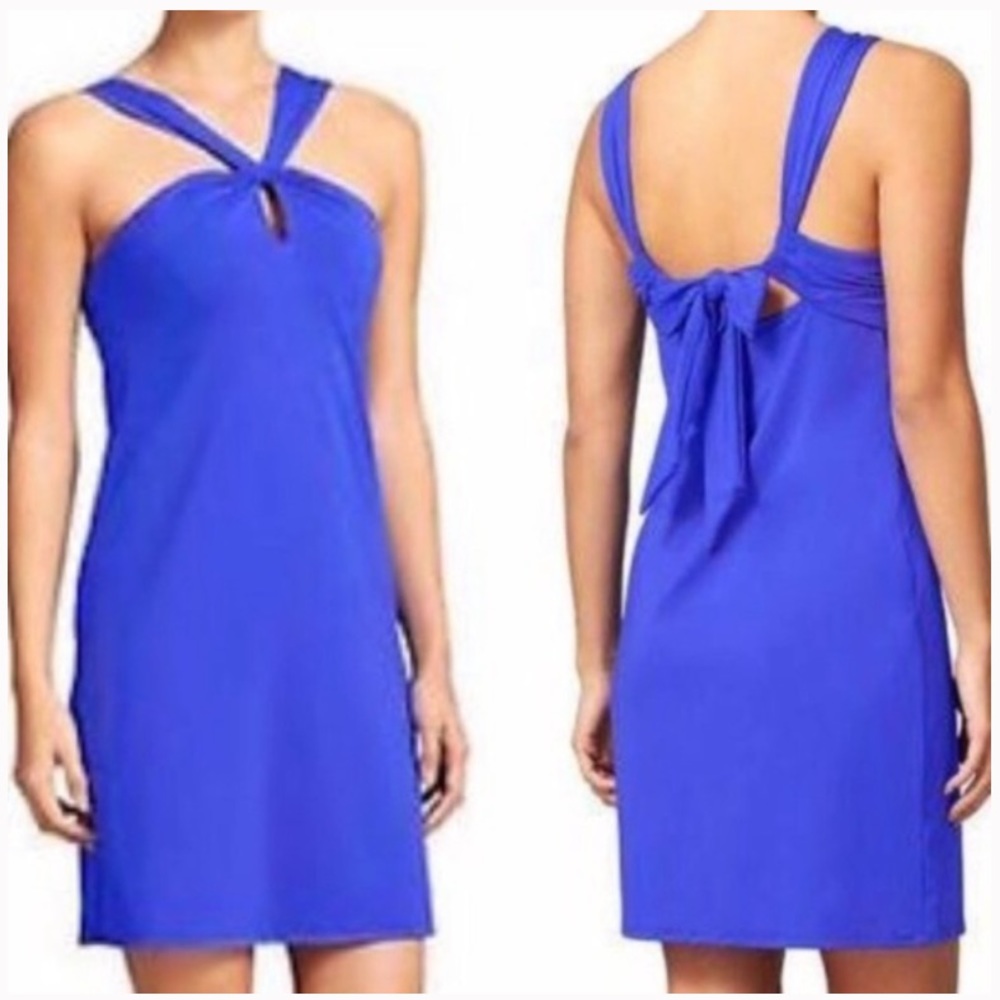 ATHLETA Kiki Swim Dress in Caspian Blue XXS